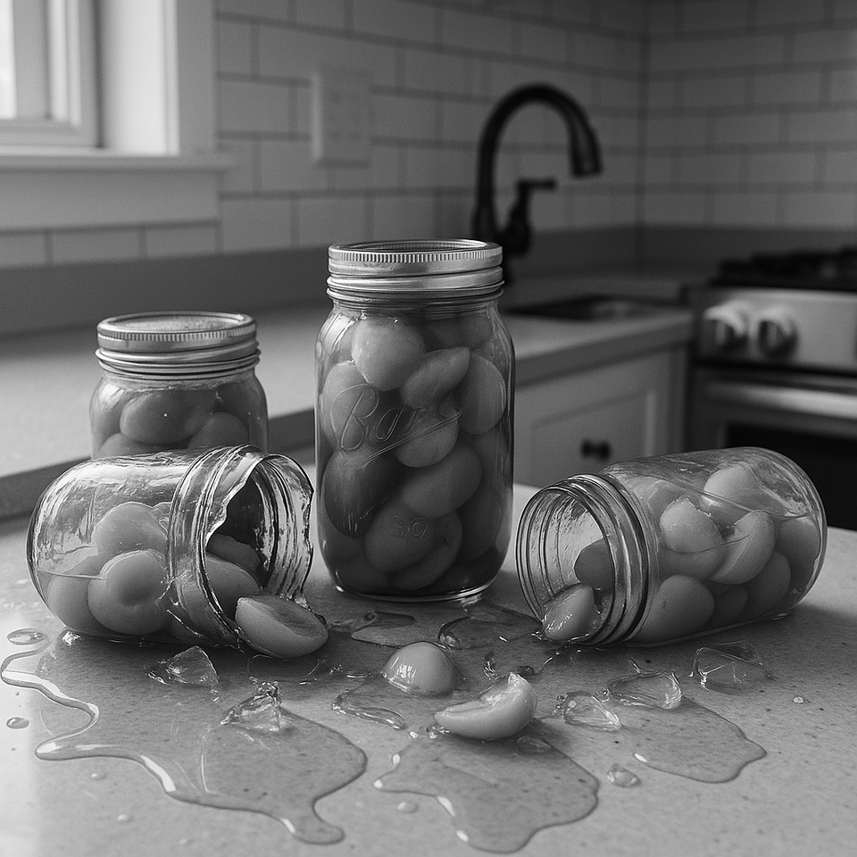Jars on the Counter